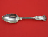 Queens by Unknown English Sterling Silver Place Soup Spoon / Dessert Spoon