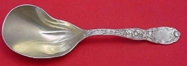Chrysanthemum by Tiffany and Co Sterling Silver Berry Spoon GW Conch 9 1/2"