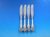 Grande Baroque by Wallace Sterling Silver Butter Spreader HH Modern Set of 12pcs
