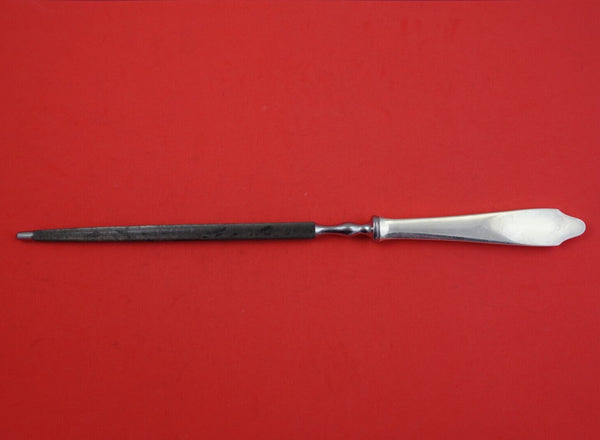 Clinton by Tiffany and Co Sterling Silver Roast Carving Hone HH WS 13 3/4"