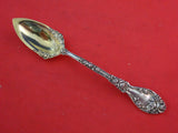 Marechal Niel by Durgin Sterling Silver Grapefruit Spoon Gold Washed Org 5 7/8"