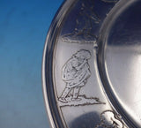 Meriden Britannia Sterling Silver Child's Plate Nursery Rhyme Kids #858 (#5256)