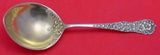 Rococo by Dominick & Haff Sterling Silver Berry Spoon Gold Washed 8 3/4"