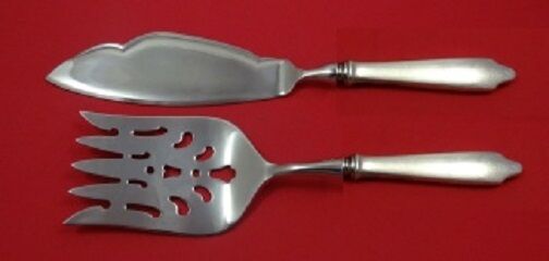 Clinton by Tiffany and Co Sterling Silver Fish Serving Set 2pc HHWS Custom Made