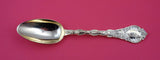 Demidoff Vermeil by Odiot French Sterling Silver Serving Spoon unused 8 3/4"