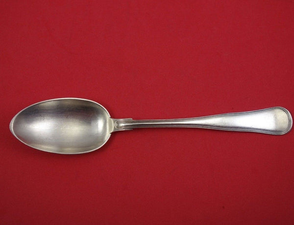 Dobbeltriflet aka Old Danish by Danish Sterling Silver Dinner Spoon circa 1934