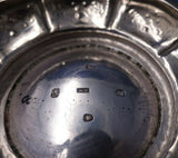 William Eaton English Georgian Sterling Silver Tea Pot with Swags Wood (#5700)