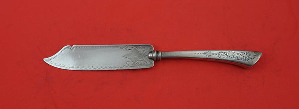 Angelo by Gorham Sterling Silver Cheese Knife Bright-Cut engraving on blade 8"