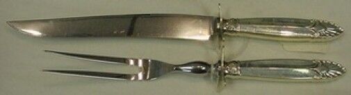 Empress by International Sterling Silver Steak Carving Set 2pc HH WS 9 3/4"