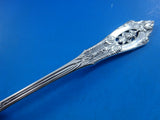 Rose Point by Wallace Sterling Silver Horseradish Scoop Custom Made 5 5/8"