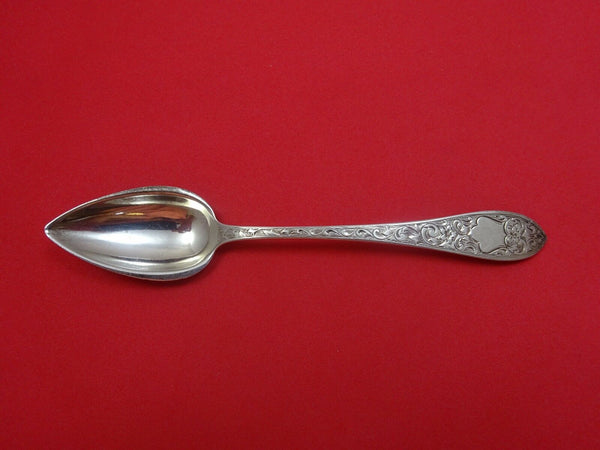 Colonial B Engraved by Whiting Sterling Silver Grapefruit Spoon Original 6"