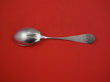 Acid Etched by Various Sterling Silver Preserve Spoon pointed 8"