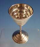 Mexican Mexico Sterling Silver Cordial Cup with Modern Twist Design (#1774)