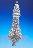Rose by Stieff Sterling Silver Salt and Pepper Shaker Set 2pc #12A (#8904)