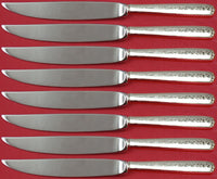 Rambler Rose by Towle Sterling Silver Steak Knife Set 8pc Not Ser Custom