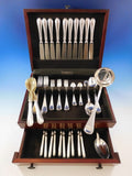 Giorgio by Zaramella Argenti Italy 800 Silver Flatware Set for 10 Dinner 63 Pcs