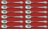 Legato by Towle Sterling Silver Ice Cream Dessert Fork Custom Set 12pc 6"
