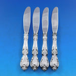 Melrose by Gorham Sterling Silver Butter Spreader Hollow handle Set 4 pcs 6 1/4"