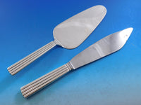 Bernadotte by Georg Jensen Sterling Silver Flatware Set Service 135 pcs Luncheon