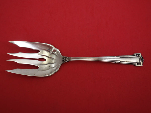 Dauphine by Wallace Sterling Silver Cold Meat Fork 8 1/2" Serving