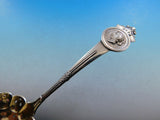 Medallion by Gorham Sterling Silver Sugar Sifter Fluted Rim Gold Washed 6 1/8"