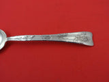 Lap Over Edge Acid Etched By Tiffany Sterling Teaspoon w/ butterflies 6"