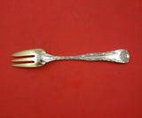 Wave Edge by Tiffany and Co Sterling Silver Caviar Fork Gold Washed FH 6"