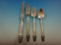 Sovereign Old by Gorham Sterling Silver Flatware Set For 8 Service 49 Pieces