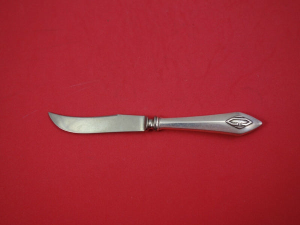 Chatham by Durgin Sterling Silver Fruit Knife with Applied Mono "C" Serrated 7"