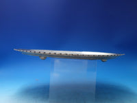 Chinese Sterling Silver Serving Plate with Chrysanthemum Bird Dragonfly (#6194)