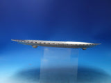 Chinese Sterling Silver Serving Plate with Chrysanthemum Bird Dragonfly (#6194)