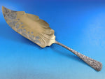 Arlington by Towle Sterling Silver Fish Server GW Bright-Cut Flowers 11 5/8"