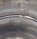 Wedgwood by International Sterling Silver Demitasse Cup Liner & Saucer (#7079)