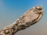Chrysanthemum by Tiffany and Co Sterling Silver Fish Serving Fork Wide Squat