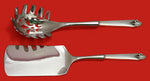 WOODLILY BY FRANK SMITH STERLING SILVER ITALIAN PASTA SERVER SET 2PC HHWS CUSTOM