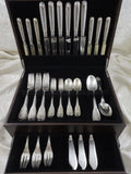 Sevigne by Puiforcat Sterling Silver Flatware Set Service French 52 pcs Shell