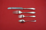 Portsmouth By Gorham Sterling Silver Dinner Size Place Setting 4pc