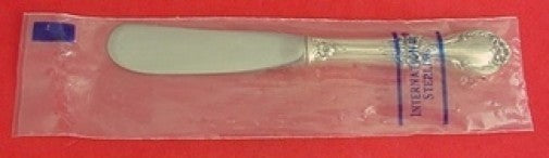 Wild Rose by International Sterling Silver Butter Spreader 5 7/8" HH New