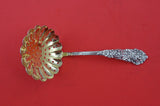 Trajan by Reed and Barton Sterling Silver Sugar Sifter Ladle Gold-Washed 5 3/4"