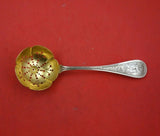 Bird by Wendt Sterling Silver Sugar Sifter Gold Washed Stipple 5 1/2" Heirloom