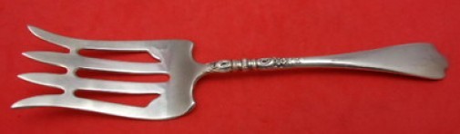 Nellie Custis by Lunt Sterling Silver Cold Meat Fork 7" Serving