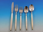 Contempra House Sterling Silver Flatware Set Service 43 pcs Mid-Century Modern