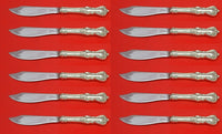 Marlborough by Reed and Barton Sterling Silver Fish Knife Custom Set 12pc 8 1/4"
