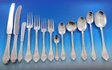 Trifid by Crichton English Sterling Silver Flatware Set Dinner 152 pieces