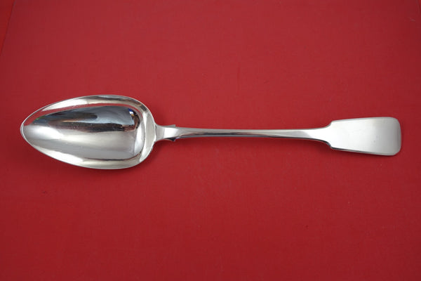 Irish Sterling by Various Silver Platter Spoon 13" 1839 Christopher Cummins Jr.