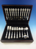 Chateau Rose by Alvin Sterling Silver Flatware Set for 12 Service 60 Pieces