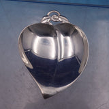 Tiffany and Co Sterling Silver Nut Dish Leaf Shape with Feet 1.25 ozt. (#7035)