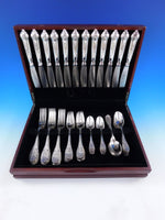 Elysee by Puiforcat French Sterling Silver Flatware Set Dinner Service 60 pcs