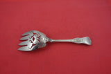 Olympian by Tiffany and Co Sterling Silver Serving Fork fancy pierced BC 7 1/2"