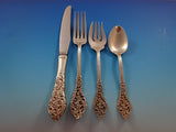 Florentine Lace by Reed & Barton Sterling Silver Flatware Service 8 Set 32 Pcs
